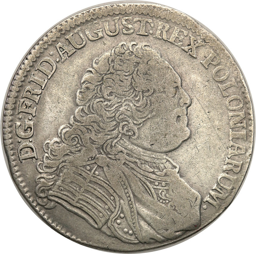 August III Sas. 1/3 talara 1755, Drezno